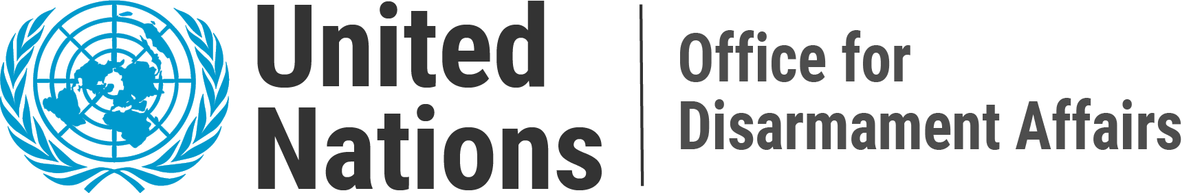 Disarmament graphic — on the left | United Nations Office of Disarmament Affairs — on the right